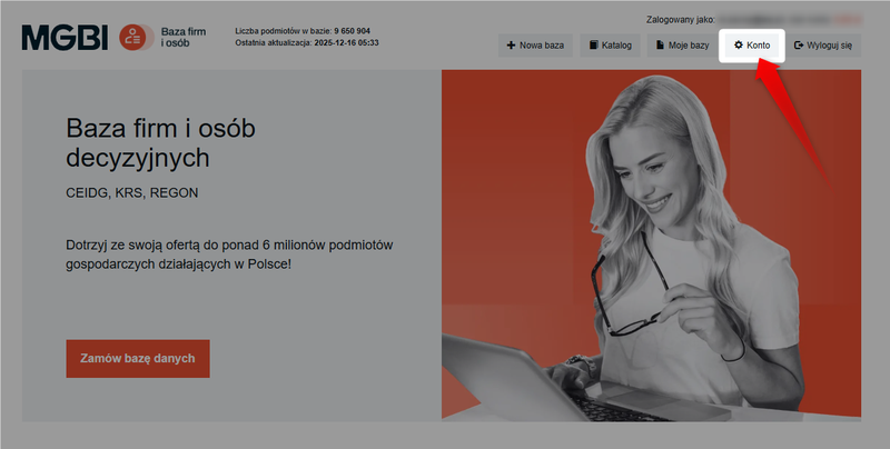 Screenshot 1 – So lädst du dein Konto auf