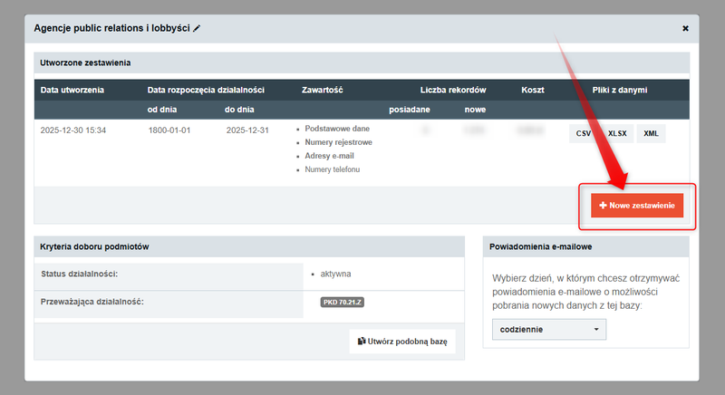 Abbildung 1 – So erstellen Sie eine Aufstellung