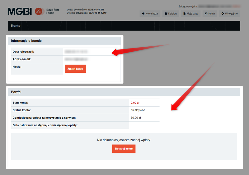 Screenshot 2 – So lädst du dein Konto auf
