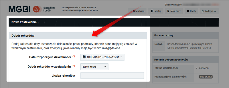 Abbildung 2 – So erstellen Sie eine Aufstellung