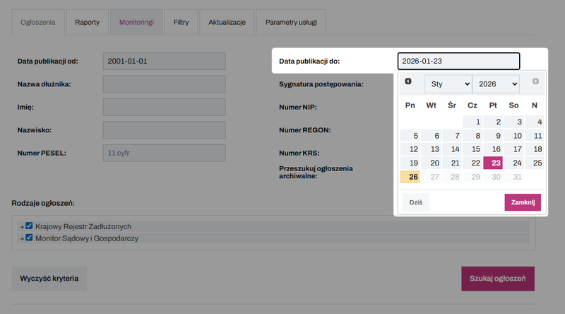 Screenshot 5 – So suchen Sie nach Anzeigen