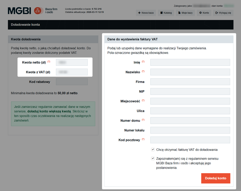 Screenshot 6 – So lädst du dein Konto auf