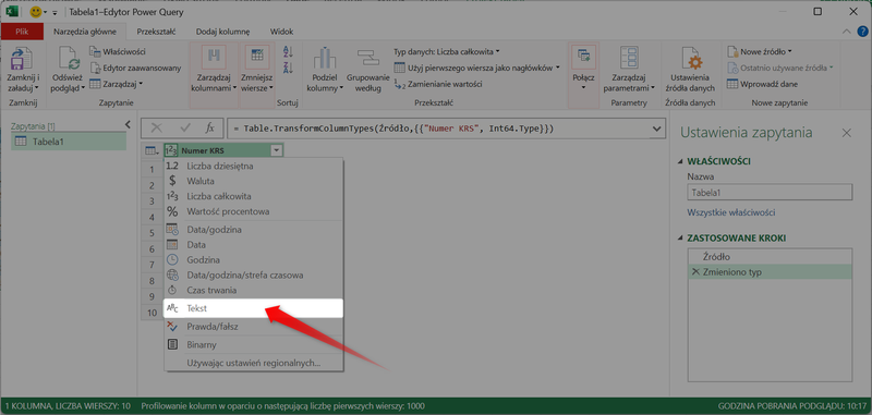 Abbildung 6 – So rufen Sie Daten aus der MGBI-API über Power Query in Microsoft Excel ab