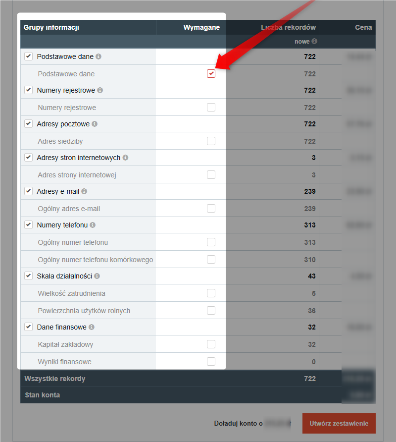 Abbildung 6 – So erstellen Sie eine Aufstellung