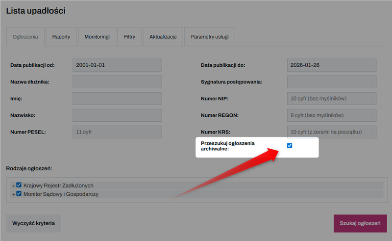 Screenshot 7 – So suchen Sie nach Anzeigen