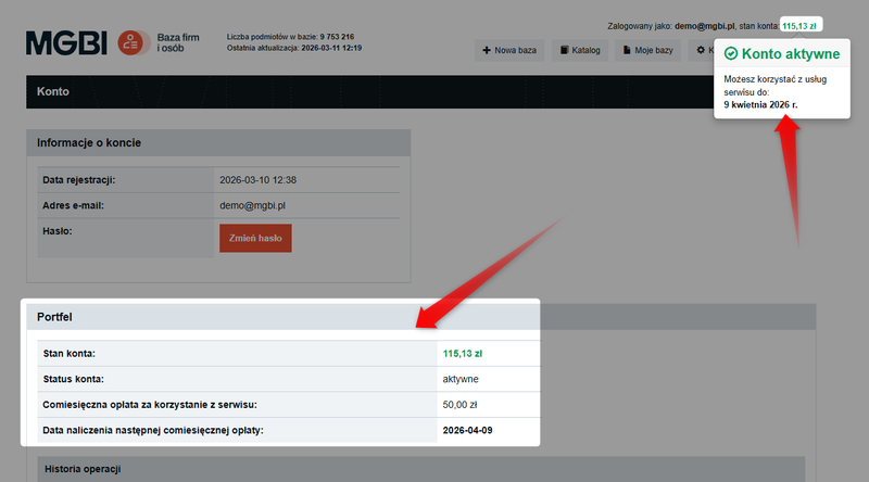 Screenshot 8 – So lädst du dein Konto auf