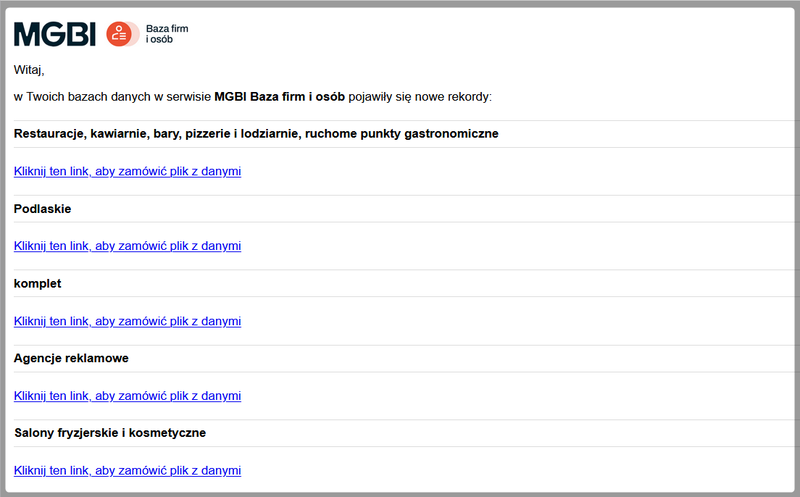 Screenshot 9 – So laden Sie Daten neuer Unternehmen herunter
